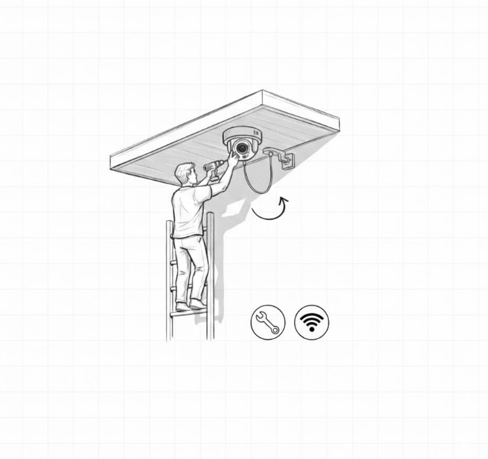 Install Cameras Step